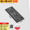 Suporte de canto em aço inoxidável 90 graus conector de ferro triangular peça de hardware suporte de prateleira em L