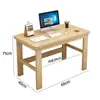 Mesa de Computador de Mesa em Madeira Maciça Mesa Infantil para Casa Moderna Simples Mesa de Estudo Escrita para Estudante Mesa de Escritório Pode Ser Personalizada