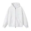 Sudadera con Capucha Suelta de Color Sólido para Hombres y Mujeres Estilo Primavera y Otoño Bloque de Color Retazos Chaqueta Deportiva Casual Manga Larga