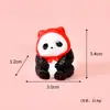 Nova Série Panda Floresta de Bambu Estilo Chinês Artesanato em Resina Decoração de Mesa Estilo Cura Sala de Chá Decoração de Mesa Resina Atacado