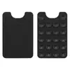 Adequado para porta-cartões de banco para celular porta-cartões porta-cartões portátil multifuncional porta-cartões de silicone suporte com ventosa para celular