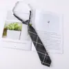 Jk a cuadros estilo japonés corbata de moño floral corbata para mujer estilo universitario para hombre corbata de moño para foto de graduación con camisa uniforme de marinero
