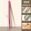 Palillos de cristal de titanio puro de colores para uso doméstico, antideslizantes, resistentes al moho, juegos individuales para cada persona, empaque en caja de regalo, antibacterianos y resistentes a altas temperaturas
