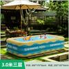 Piscina inflable para el hogar, al aire libre, para bebés, niños y familias, piscina cuadrada gruesa para adultos