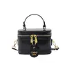 Bolsa de ombro quadrada pequena para mulheres, estilo coreano moderno, bolsa transversal para o dia a dia