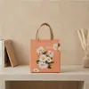 Bolsas de Mano Serie Floral Pintada Transfronteriza, Mini Bolsas de Regalo Exquisitas, Bolsas para Snacks, Bolsas de Regalo, Bolsas de Regalo de Navidad