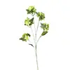 Flores Artificiais com 5 Cabeças de Flores de Begônia no Estilo Monet para Decoração de Casa e Casamento, Arte Floral, Paisagismo de Shopping Centers e Arranjo de Cenas com Flores Artificiais