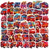 50 Adesivos de Compra Direta Transfronteiriça de Veículos e Coleção de Carros Adesivos Amazon Adesivos de Desenho Animado Infantil Adesivos à Prova d'Água