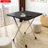 Mesa mesa dobrável pequeno apartamento mesa de jantar mesa de jantar quarto dormitório mesa de estudo mesa quadrada externa dobrável multifuncional