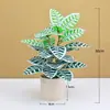 Flores Artificiais Transfronteiriças, Plantas Verdes Simuladas, Plantas de Folha em Vasos para Interior, Árvores Artificiais Decorativas Falsas, Folhas de Figo, Bonsai de Jaca