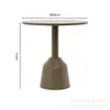 Mesa y silla de exterior al aire libre jardín terraza de ocio patio tienda de té con leche cafetería silla de ratán de ocio combinación de muebles