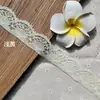 Renda de 4cm Não Elástica em Forma de Leque Renda de Acabamento Cortina Mosquiteiro Borda Decorativa Renda Fita de Renda para Caixa de Presente Artesanal DIY