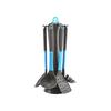 Conjunto de Utensílios de Cozinha de Nylon Transfronteiriço Panela Antiaderente Espátula Colher de Cozinha Colher Espátula Escorredor Doméstico