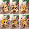 Festival de las Abejas Creativo Transfronterizo Nuevo Colgante de Abejita de Verano Acrílico Plano Colgante para Coche Decoración del Hogar Colgante