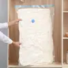 Bolsa de Compresión al Vacío Tridimensional sin Aire Artefacto de Almacenamiento de Ropa Gruesa para el Hogar Bolsa de Almacenamiento para Ropa y Edredones