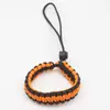 Pulsera de Supervivencia para Exteriores Cámara en la Muñeca Cuerda Trenzada de Paracord Colgante Pulsera Trenzada Universal de Paracord para la Muñeca