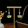 Novos Brincos de Estilo Chinês Antigo para Coleção Feminina, Acessórios para Hanfu, Cheongsam, Saia Mamian, Brincos Longos com Franjas, Atacado