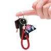 Chaveiro de corda trançada criativo série de personagens pretos de desenho animado Amazon pingente de carro criativo shein criativo