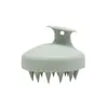 Bestseller Temu Esfoliante de Couro Cabeludo Silicone com Cabo Massagem para Lavar Cabelo Raspador de Cabeça Escova Massageadora de Limpeza do Couro Cabeludo Escova de Shampoo