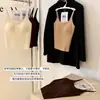 Ropa interior de otoño e invierno con textura de gelatina, cepillada, de soporte suave, con una espalda lisa y amigable con la piel, que presenta una almohadilla de sujetador incorporada para un efecto sin costuras y push-up, y un hermoso diseño en la espalda