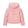 Transfronterizo Aliexpress Estilo Europeo y Americano Más Vendido 2025 Nueva Ropa para Mujer Zr En Stock Algodón Relleno a Mano Chaqueta de Algodón Estampada