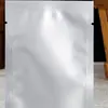 Bolsa de papel de aluminio puro, sellada por tres lados, boca plana al vacío, película compuesta de papel de aluminio, película aluminizada, directo de fábrica, personalizable