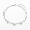 Pulsera de Flor de Melocotón de Resina Estilo Chanel, Pulsera de Plata 925, Joyería de Nicho de Lujo Ligero, Accesorio de Alta Gama para Mujer, Regalo de Cumpleaños
