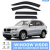 Adequado para BMW X5 protetor de chuva lateral Defletor de janela BMW X5 E53 E70 G05 Viseira de janela