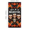 Fabricante do Dia dos Mortos Mexicano Halloween Horror Nova Festa Festival Foto Fotografia Cenário Tecido