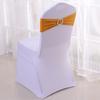 Capas de Cadeira Elásticas Sem Fivela para Banquetes de Hotel, Laços de Fita para Encosto de Cadeira, Conjunto de Cadeiras e Mesas de Casamento Borboleta