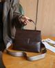 Bolsa Feminina 2024 Nova Outono e Inverno Bolsa Crossbody Tote Mãe High Sense Grande Capacidade Bolsa de Couro Genuíno Bolsas