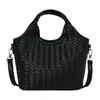 Bolso de cubo de un solo hombro para mujer, cruzado, nicho, tejido, nueva moda 2026, bolso de mano versátil, bolso súper nicho