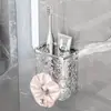 Caixa de Armazenamento para Escova de Dentes, Pente, Pasta de Dente, Prateleira, Porta-Objetos, Diversos Utensílios, Lavatório, Banheiro, Vaso Sanitário