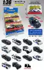53 Modelos de Marco Tart Serie de Colores Brillantes Realistas Porsche Audi Volkswagen Ford Modelo de Coche de Aleación Juguetes Adornos