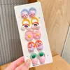 Elásticos de Cabelo para Polegar de Bebê, Acessórios de Cabelo para Crianças, Presilhas de Cabelo de Desenho Animado Fofas para Meninas, Elásticos de Cabelo para Bebês, Pequenos Acessórios de Cabelo de Borracha