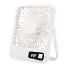 Novo ventilador portátil ultrafino mini portátil escritório vento forte portátil dobrável de mão carregamento usb