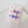 Horquilla de conejito de dopamina, accesorio para el cabello, pinza para flequillo infantil, horquilla de estrella rota, pinza lateral para tocado