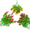 Decoración de Frutas Artificiales para Sala de Estar Mesa de Comedor Arreglo Floral Decoración del Hogar Ramo de Plástico Limón Fruta Auspiciosa