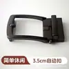 Nuevo Cinturón de Cuero Genuino para Hombre Más Vendido con Hebilla Automática de Aleación, Hebilla de Pasador de Imitación, Cinturón Versátil Casual de Gama Alta para Hombres