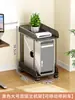 Soporte para carcasa de computadora de escritorio, estante para carcasas de móvil, base para colocar debajo de la mesa, estante de almacenamiento de doble capa