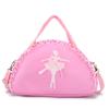 Bolsa de Dança Nova Infantil Ombro Mochila de Dança Bolsa de Balé Latino Meninas Princesa Bolsa de Dança Estampa LOGO