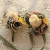 Estilo Europeu Coreano Noivo Padrinho Corsage de Casamento Noiva Madrinha Corsage de Pulso Sapatos Chapéus Roupas Embalagem de Presente Decoração Floral