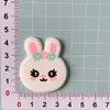 Plástico Blando Cabeza de Animal de Dibujos Animados Agujero Zapato Flor DIY Funda de Teléfono Móvil Taza de Agua Parche Pegatina de Pared Accesorios para el Cabello Accesorios Material Al Por Mayor