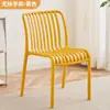 Sillas de comedor de plástico, para uso doméstico, aptas para adultos, para uso en exteriores y patios, con reposabrazos y respaldos, sillas de plástico comerciales