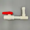 Válvula de purga de codo de alta curvatura Tubo de muestreo de aire ignífugo Kit de muestreo capilar Tapa de filtro externa de muestreo