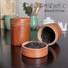 Flor de hierba pera tenedor de tres puntas masajeador caja de té de madera manualidades pelota de fitness resortera de madera masajeador facial al por mayor