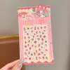 Pegatinas para uñas infantiles Sanrio no tóxicas e insípidas pegatinas para uñas de niñas caricatura viene con pegamento pegatinas de juguete para niñas