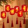 Nuevas linternas del Día Nacional 2026 para decoración de centros comerciales y tiendas, adornos colgantes de linternas florales iluminadas para áreas escénicas del Festival de Medio Otoño