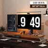 Suporte Elevado para Monitor de Computador de Mesa Estrutura Elevada Prateleira de Base Rack de Armazenamento para Mesa de Escritório