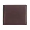 Carteira masculina de couro retrô casual Jiameda, atacado, comércio exterior, carteira com vários cartões, bolsa curta para cartão de troco